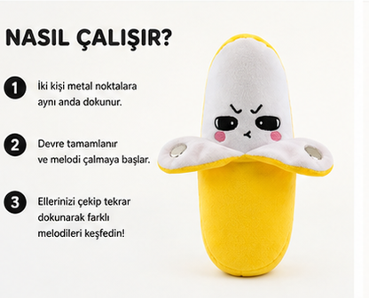Melodi Muzum – Dokunmatik Müzikli Peluş Muz Oyuncağı