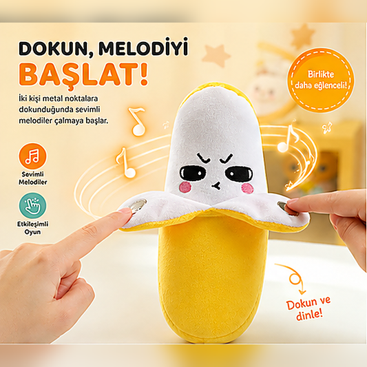Melodi Muzum – Dokunmatik Müzikli Peluş Muz Oyuncağı